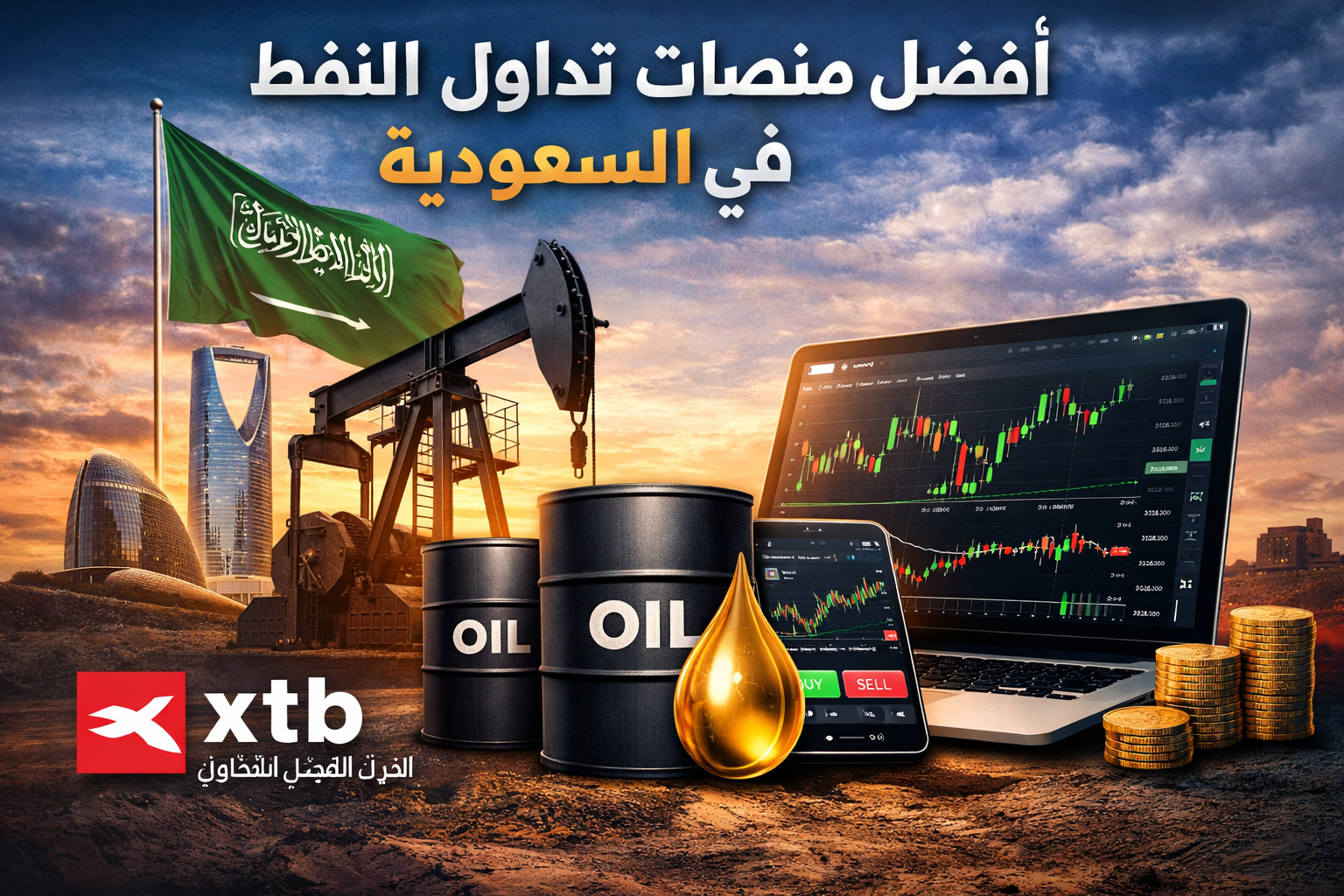 أفضل منصات تداول النفط في السعودية للعام 2026