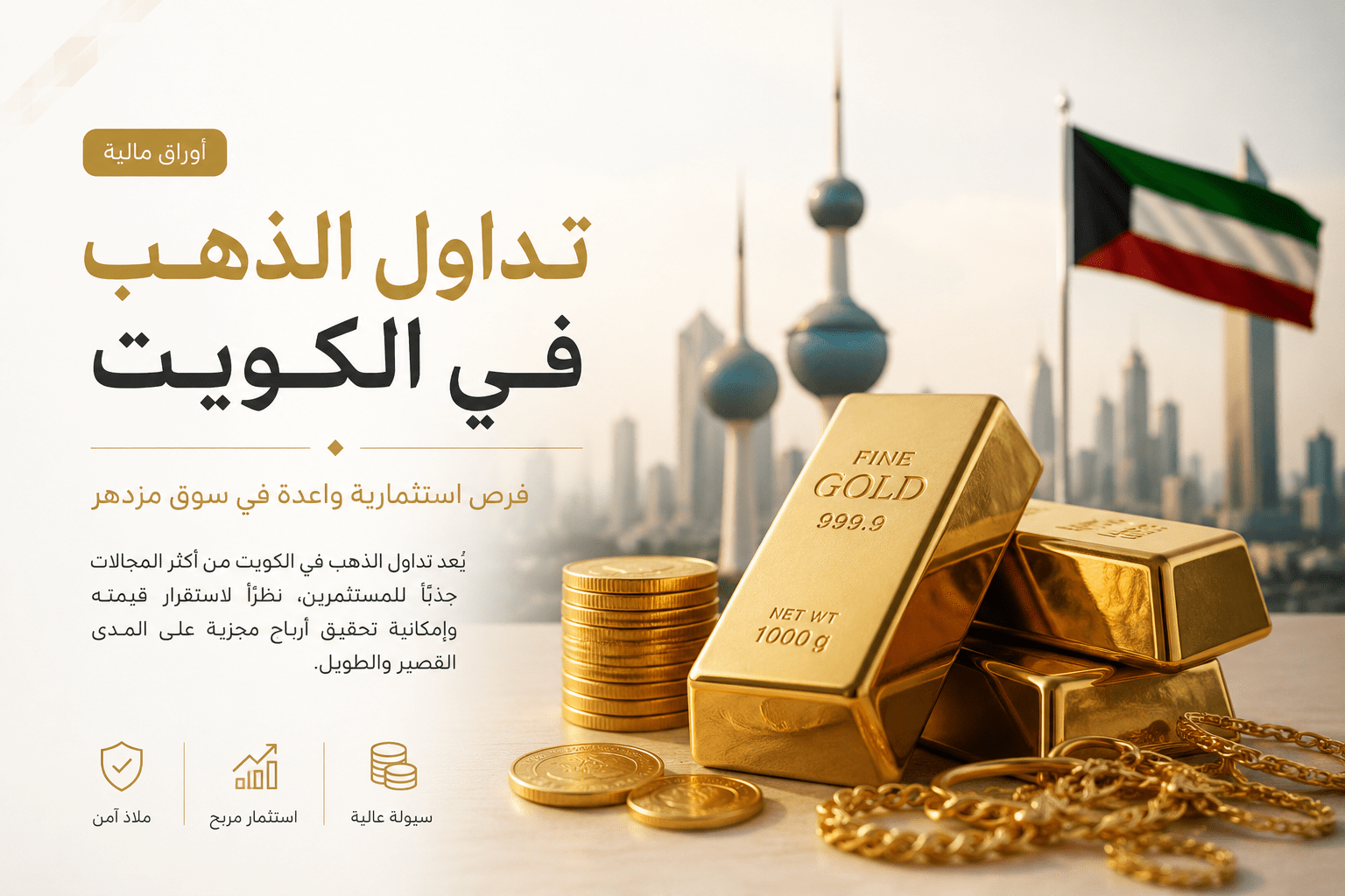 تداول الذهب في الكويت